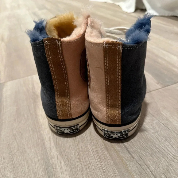Converse Chuck 70 Blue and Pink Fur - Picture 3 of 6
